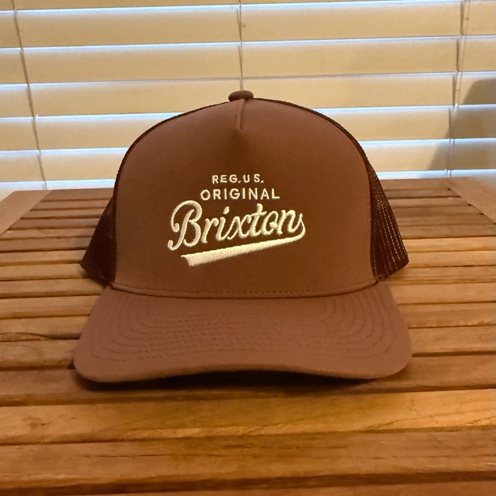 NWOT Brixton Original Maroon SnapBack